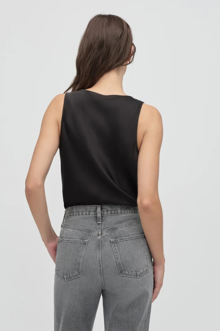 FAVORITE DAUGHTER | CLEAN CUT TANK- Black