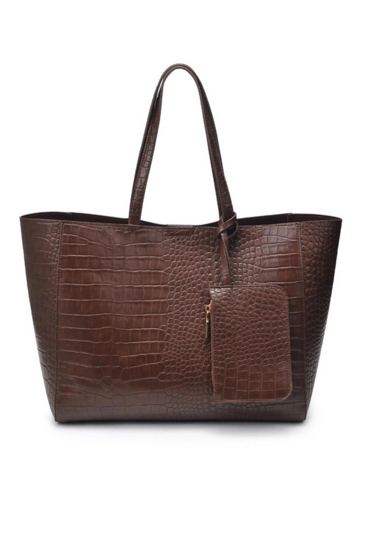 TIFFANY TOTE- CHOCOLATE
