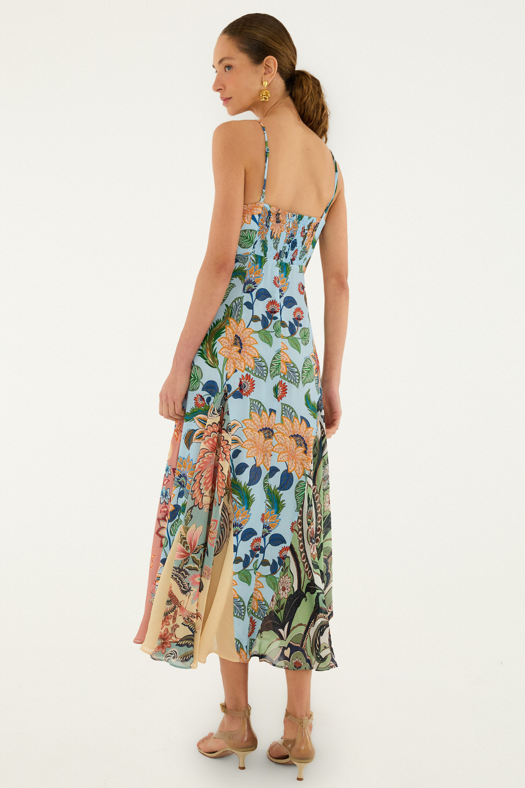 FARM RIO | FLORAL DELHI MAXI