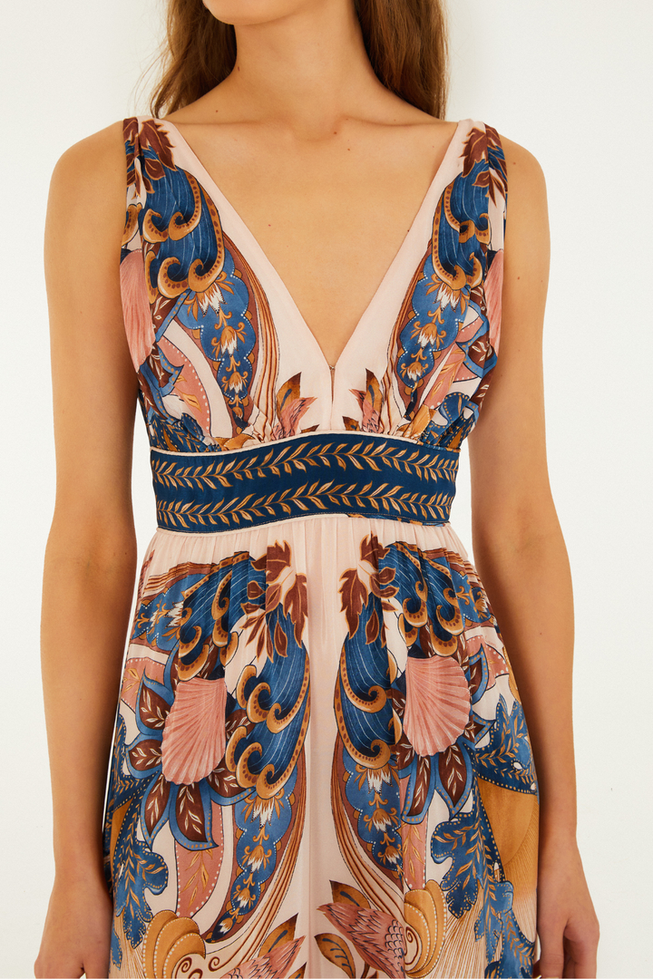 FARM RIO | GARDEN SCARF MIDI