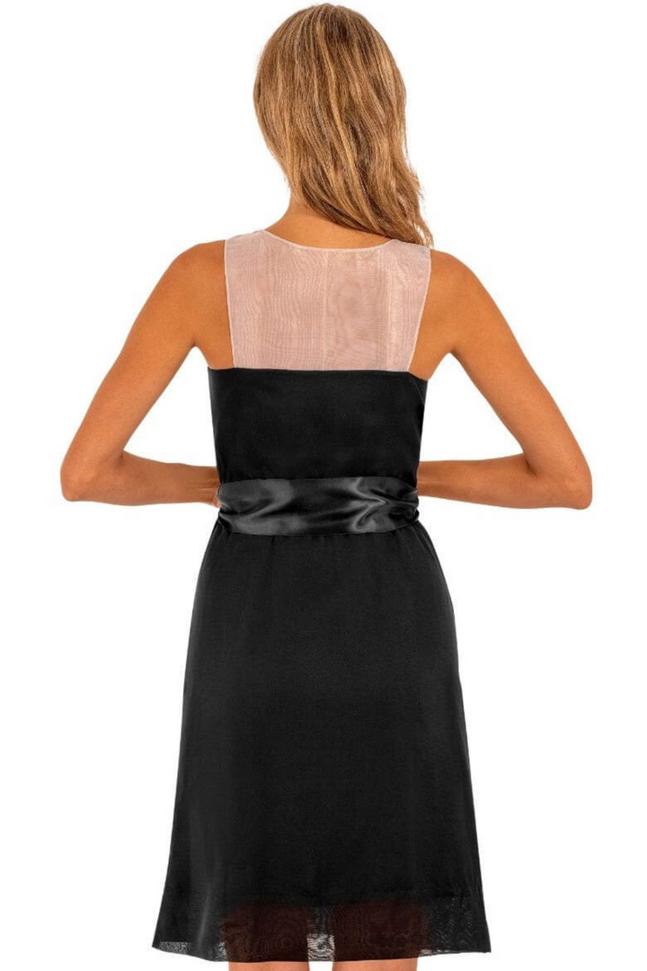 Gretchen Scott | Racerback Dress- Black