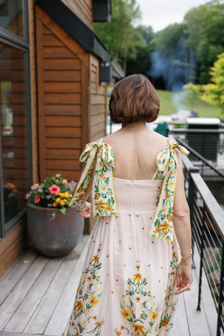 FARM RIO | BOTANICAL BEAUTY MIDI DRESS