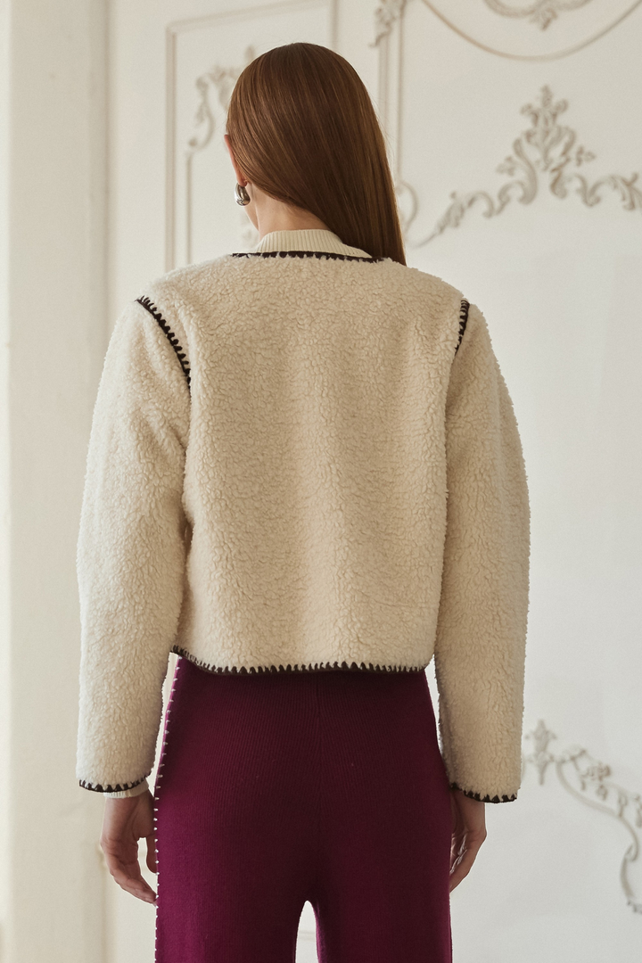 SHERPA CROP JACKET