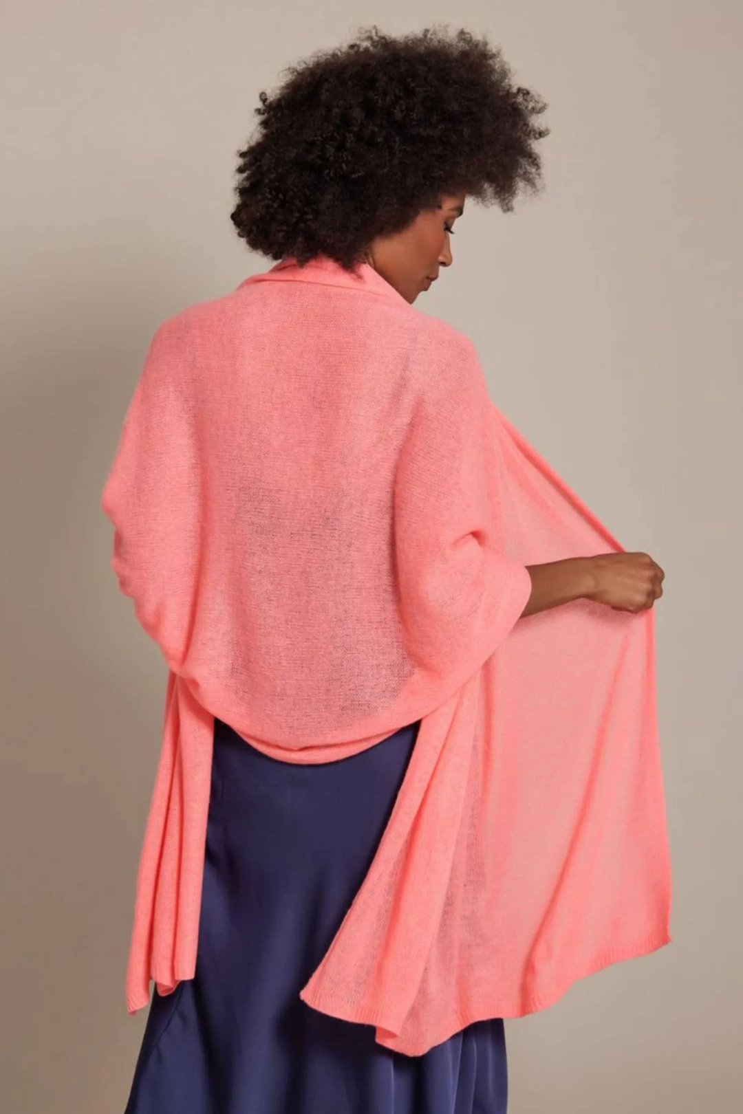 Alashan | Breezy Travel Wrap - Grapefruit