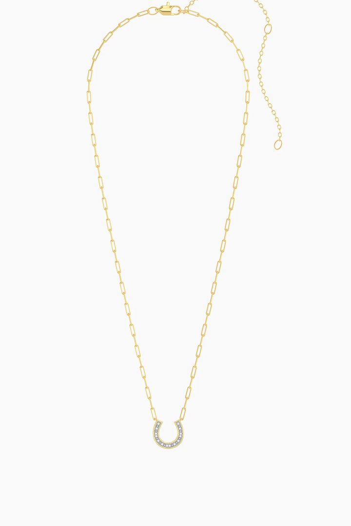Ella Stein | Lucky Horseshoe Necklace - Gold