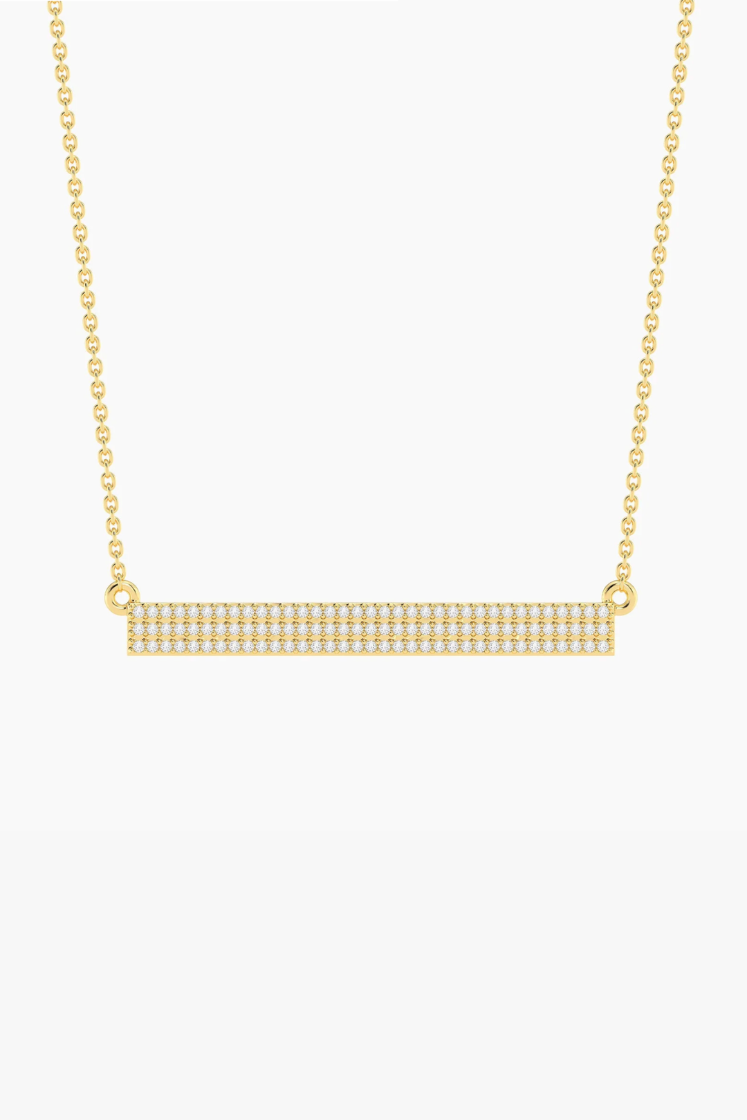 Ella Stein | Tell Me Straight Pendant Necklace - Gold
