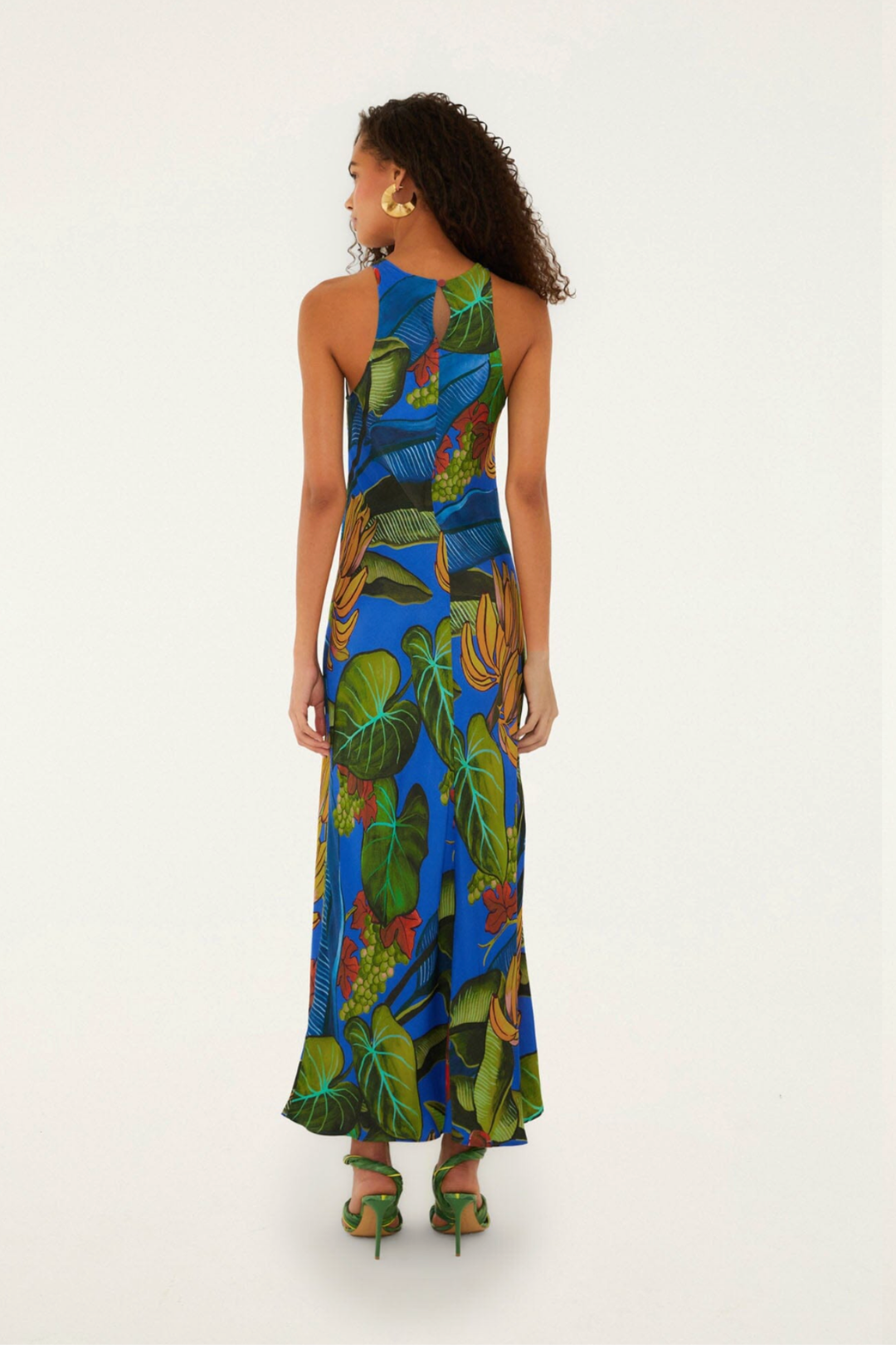 FARM RIO | BANANA GRAPES MAXI DRESS