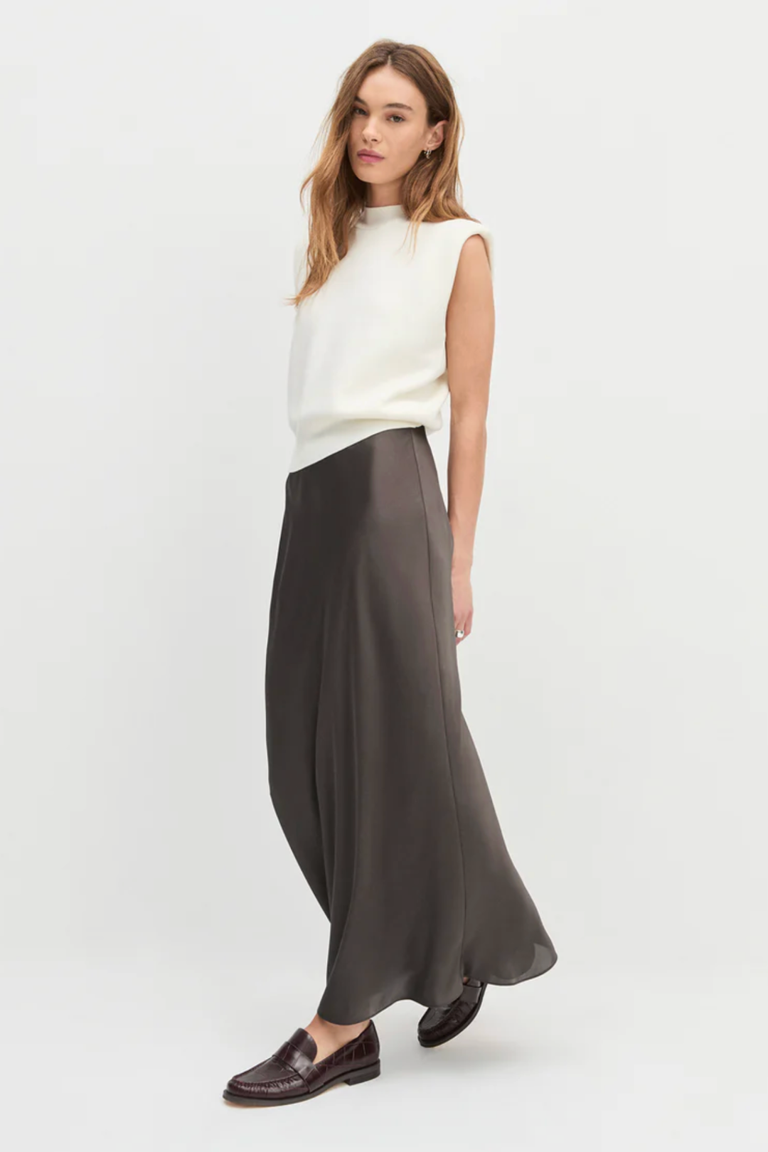 FAVORITE DAUGHTER | FAVORITE SKIRT- COFFEE