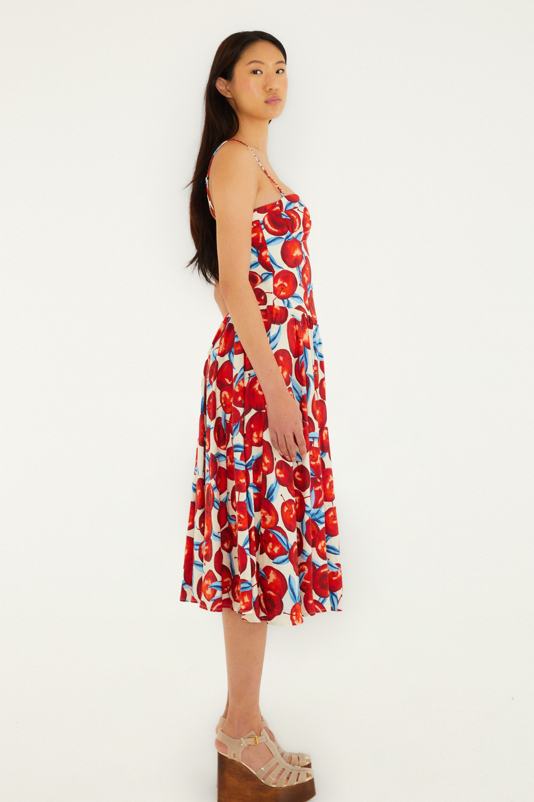 FARM RIO | CHERRY BLOSSOM MIDI