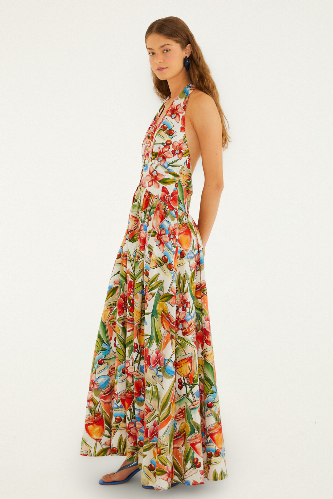 FARM RIO | COCKTAIL MAXI DRESS