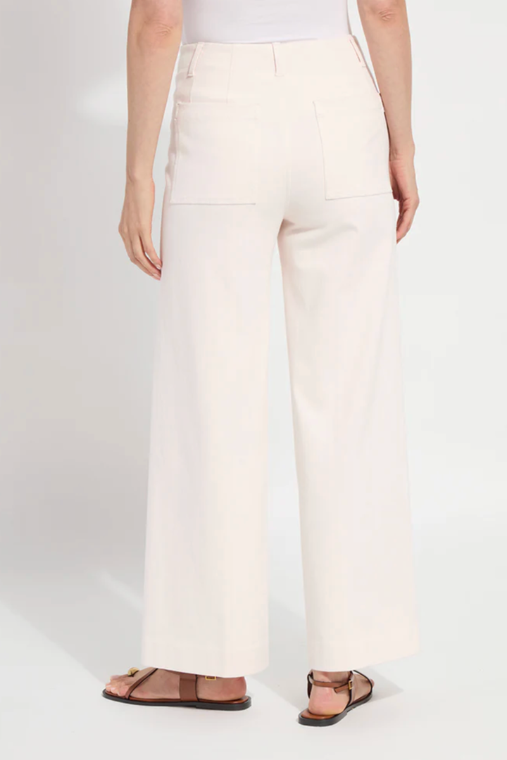LYSSE | Nova Hi Waist Pintuck Pink Denim