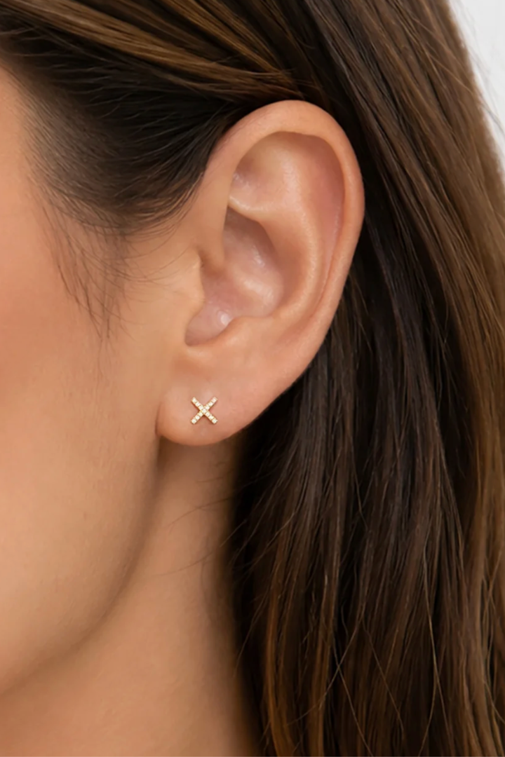 Ella Stein | Hug It Out Stud Earrings - Gold