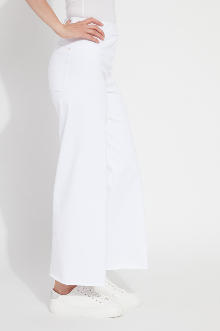 LYSSE | Erin Wide leg Denim-White