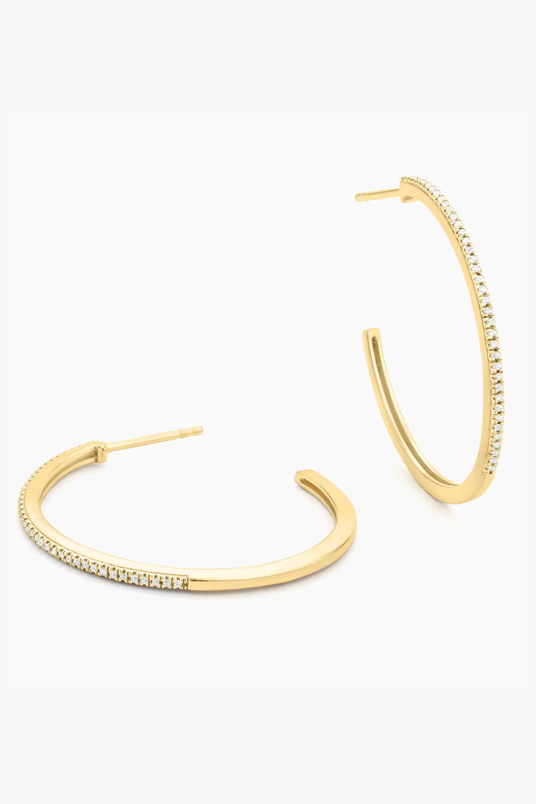 Ella Stein | Medium Hoop Earrings - Gold