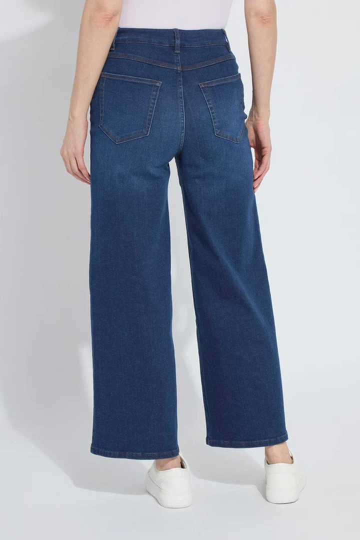 LYSSE | Sylvie Wide Leg Dark Denim