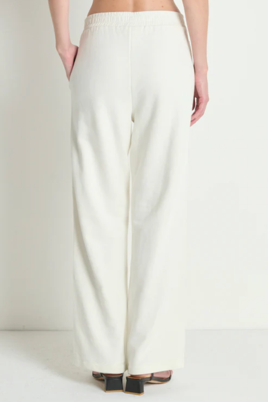 NATION | Abigail Sweatpant- Porcelain