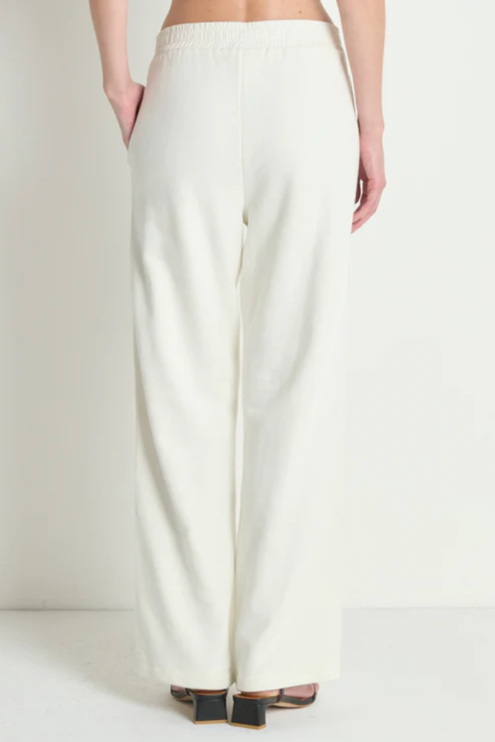 NATION | Abigail Sweatpant- Porcelain