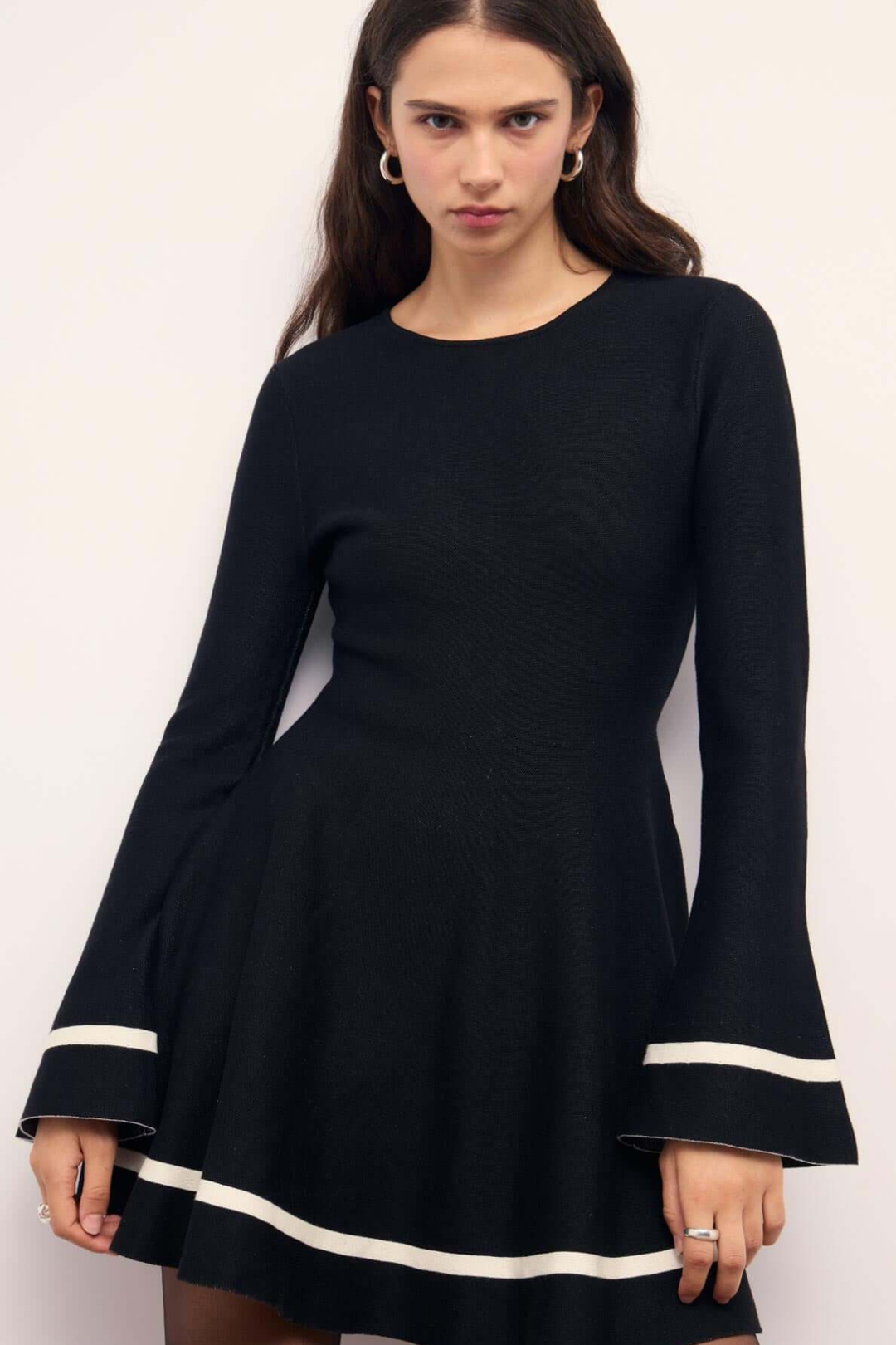 MINKPINK | EMILIE PEPLUM KNIT DRESS