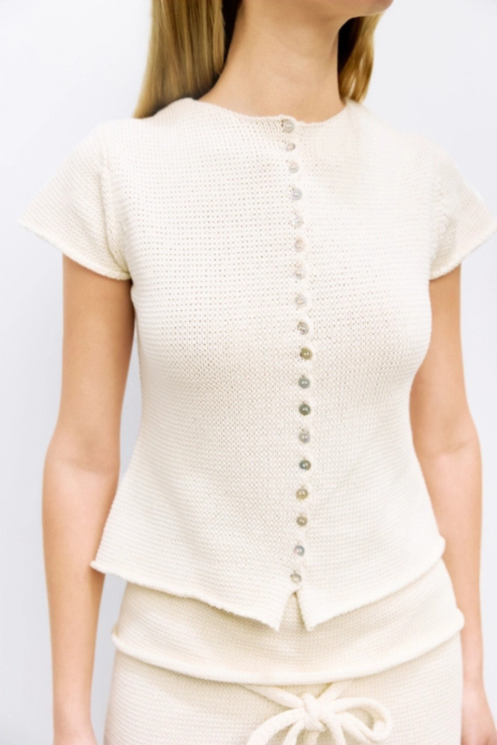 Alana Top - Ivory