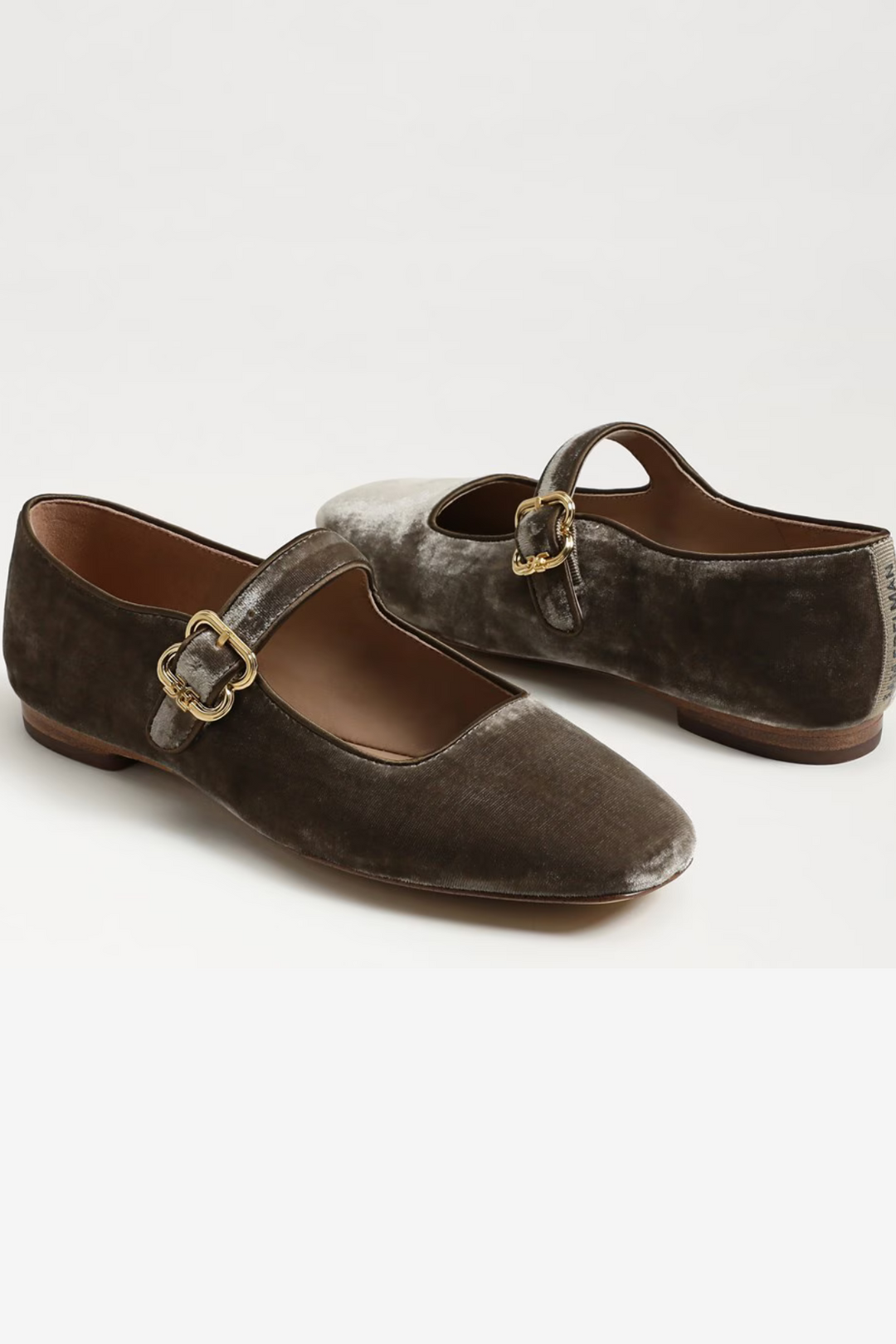 Sam Edelman Michaela Glow Buckled Mary Jane Flats in Brown Sam Edelman Michaela Glow Buckled Mary Jane Flats in Brown