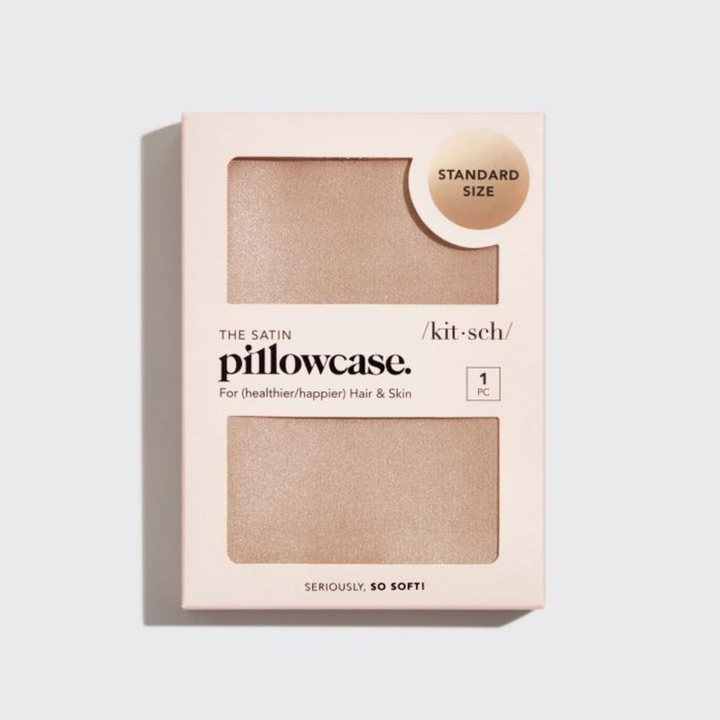KITSCH | Silk Pillow Case- Champagne