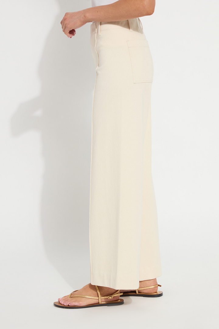 LYSSE | Nova Pin Tuck Denim-coco