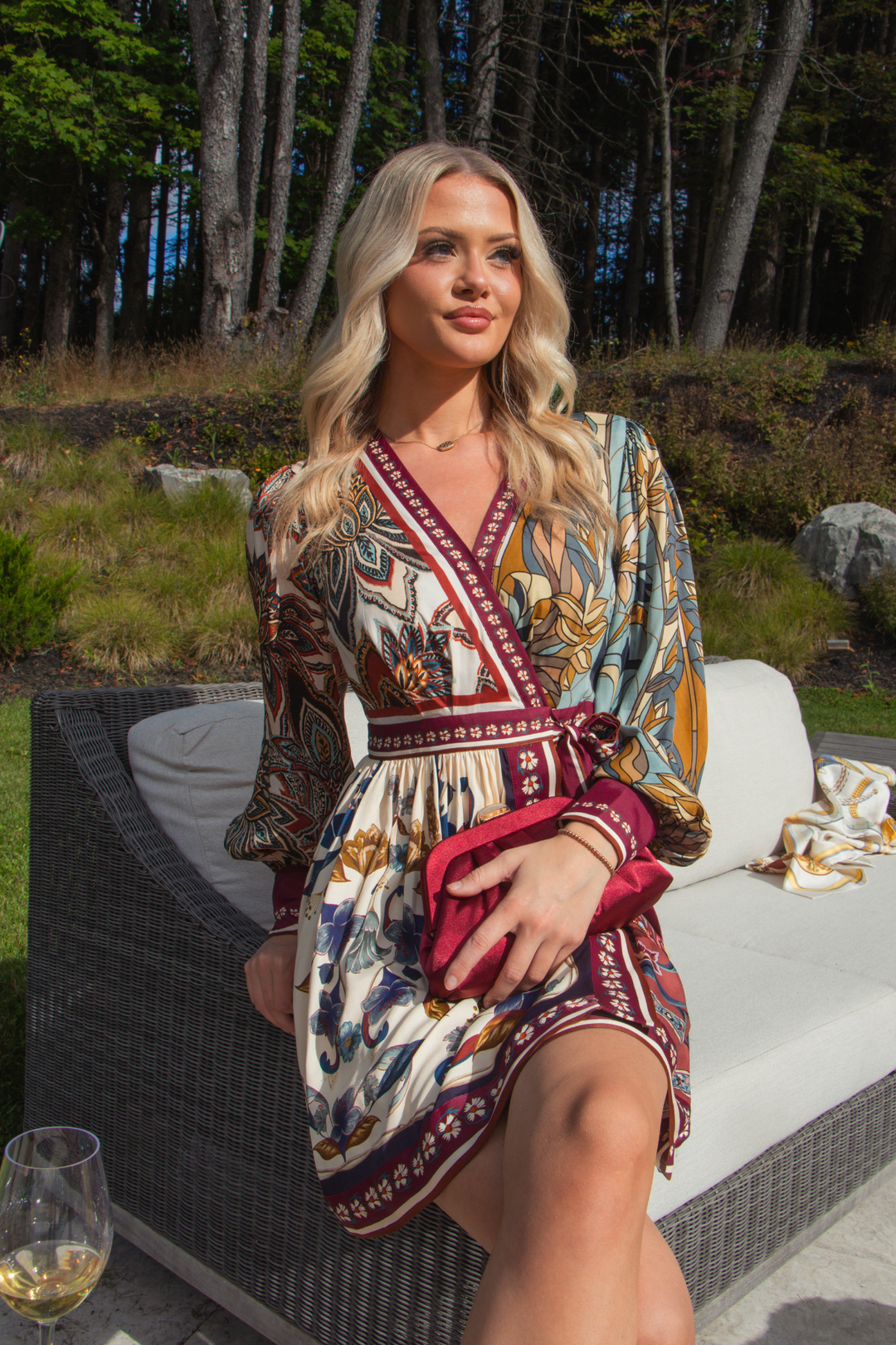 Farm Rio | Stained Glass Scarves Mini