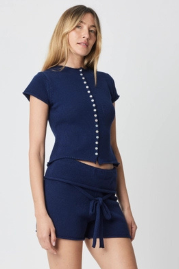 Alana Top - Navy