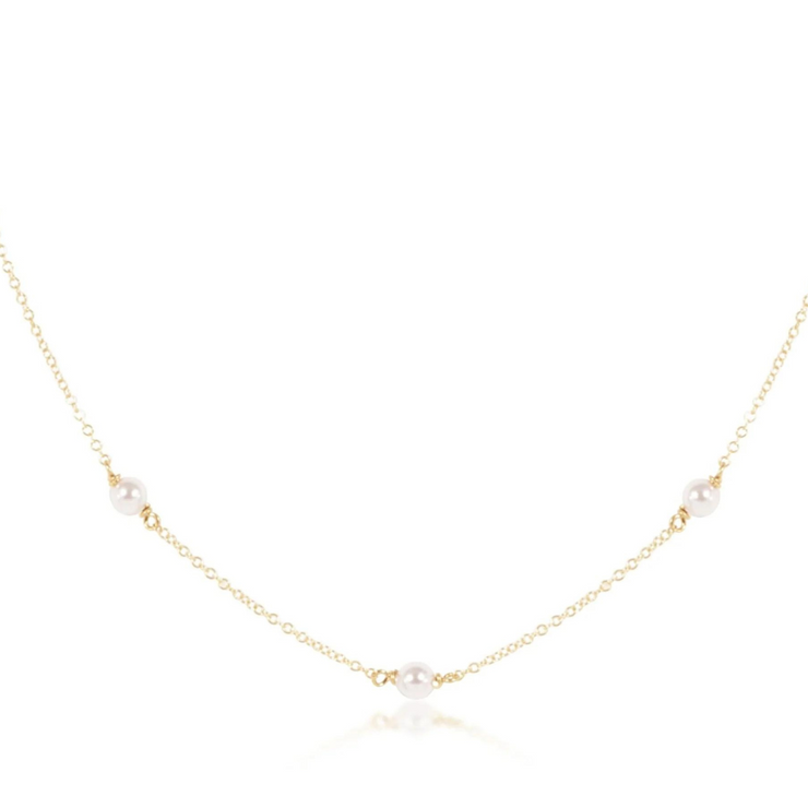 enewton | Simplicity Chain 4mm Pearl
