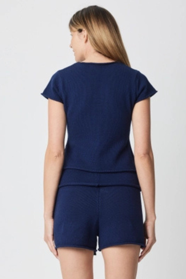 Alana Top - Navy