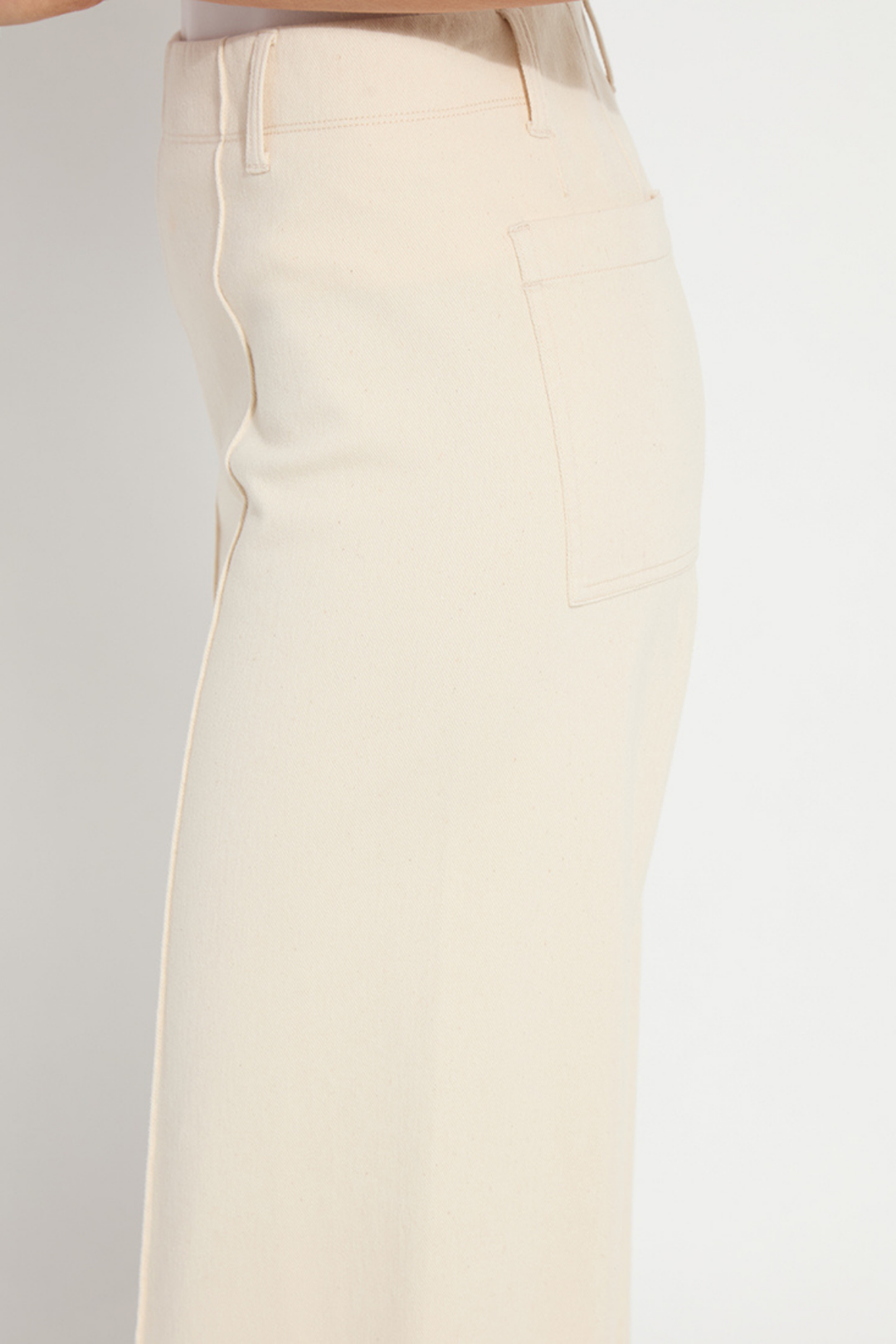 LYSSE | Nova Pin Tuck Denim-coco