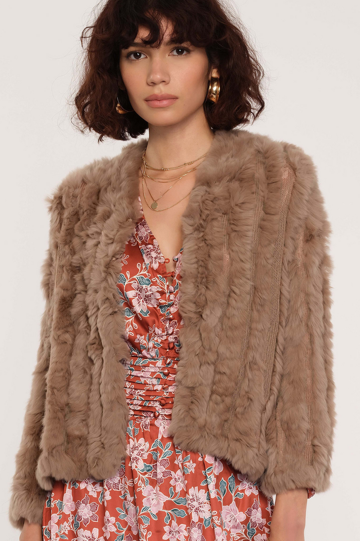 HEARTLOOM Rosa Jacket- Sepia