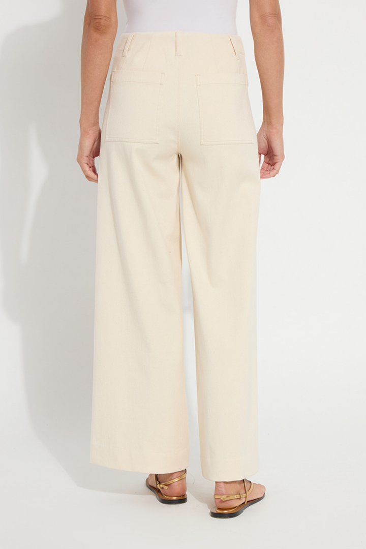 LYSSE | Nova Pin Tuck Denim-coco