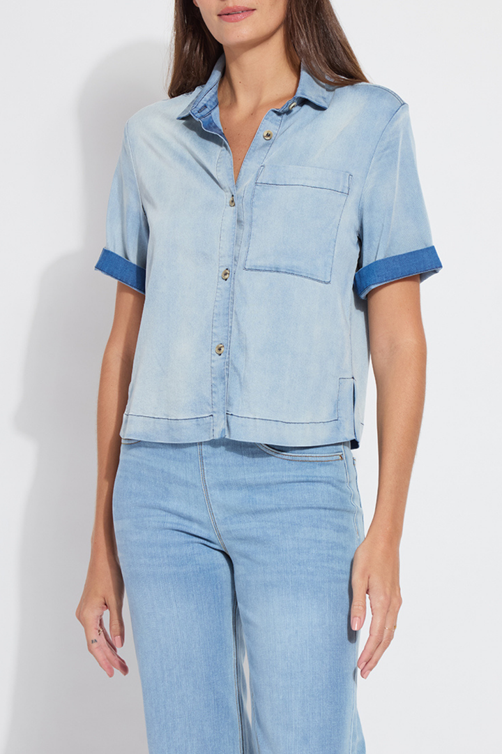 LYSSE |  Bianca Chambray Top