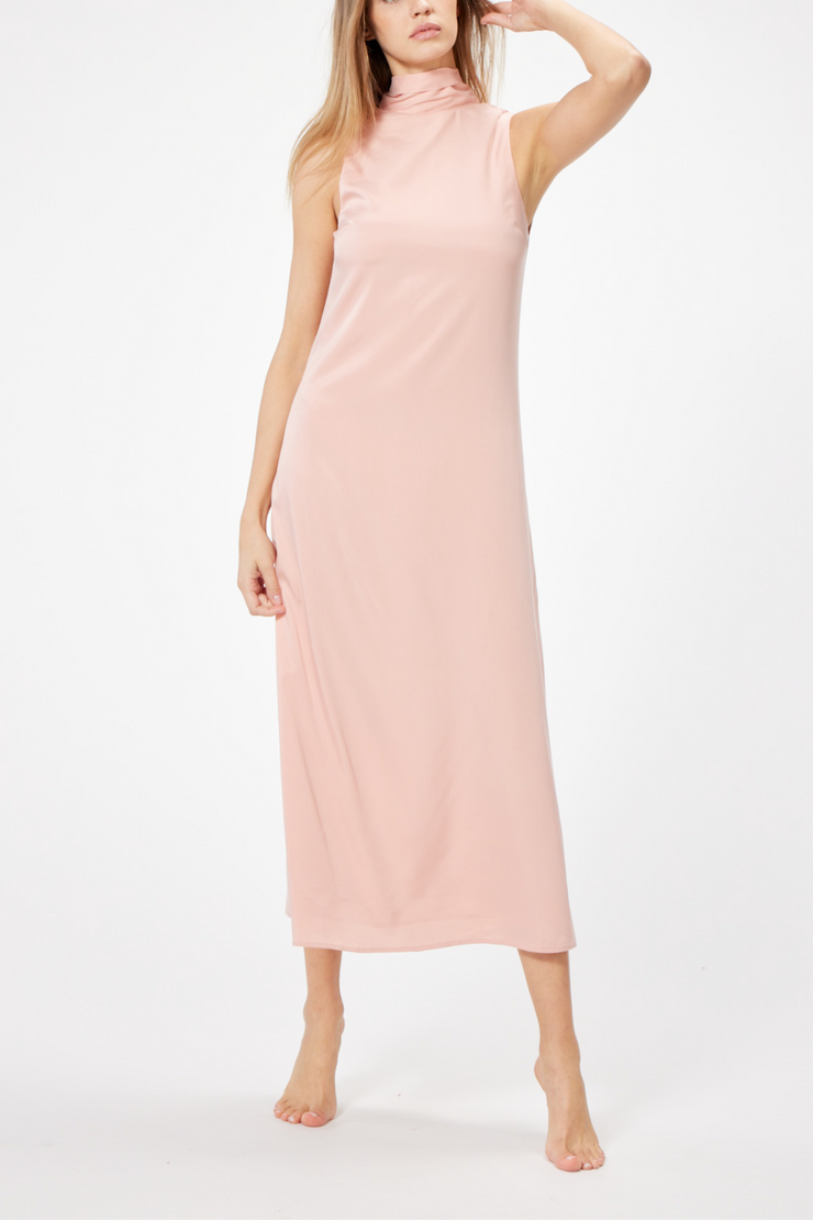 SOPHIE RUE Melanie Neckerchief Dress- Blush Pink