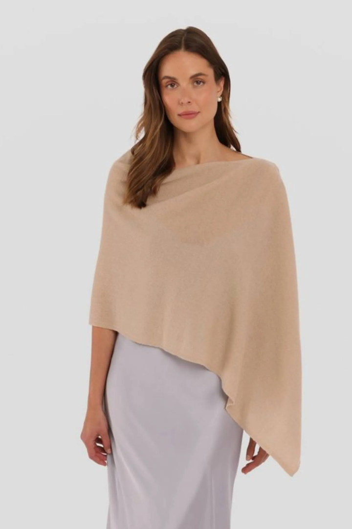 ALASHAN | Cashmere Topper- Chai