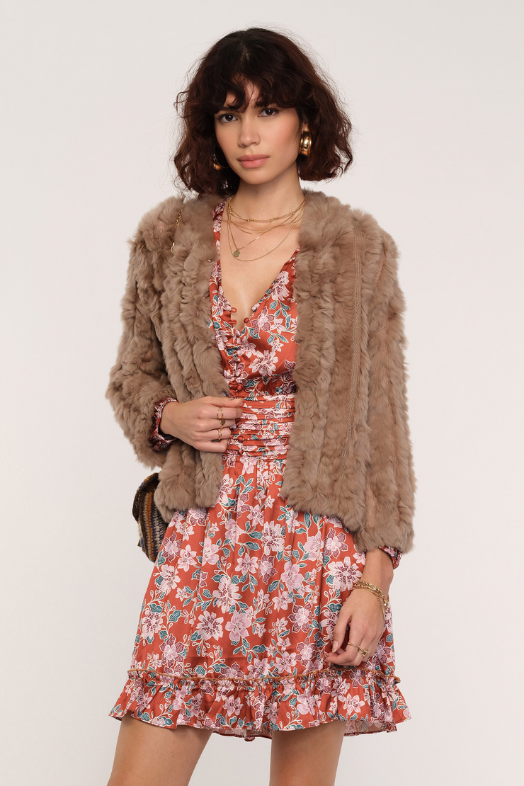 HEARTLOOM Rosa Jacket- Sepia