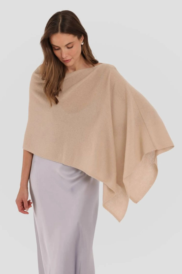 ALASHAN | Cashmere Topper- Chai