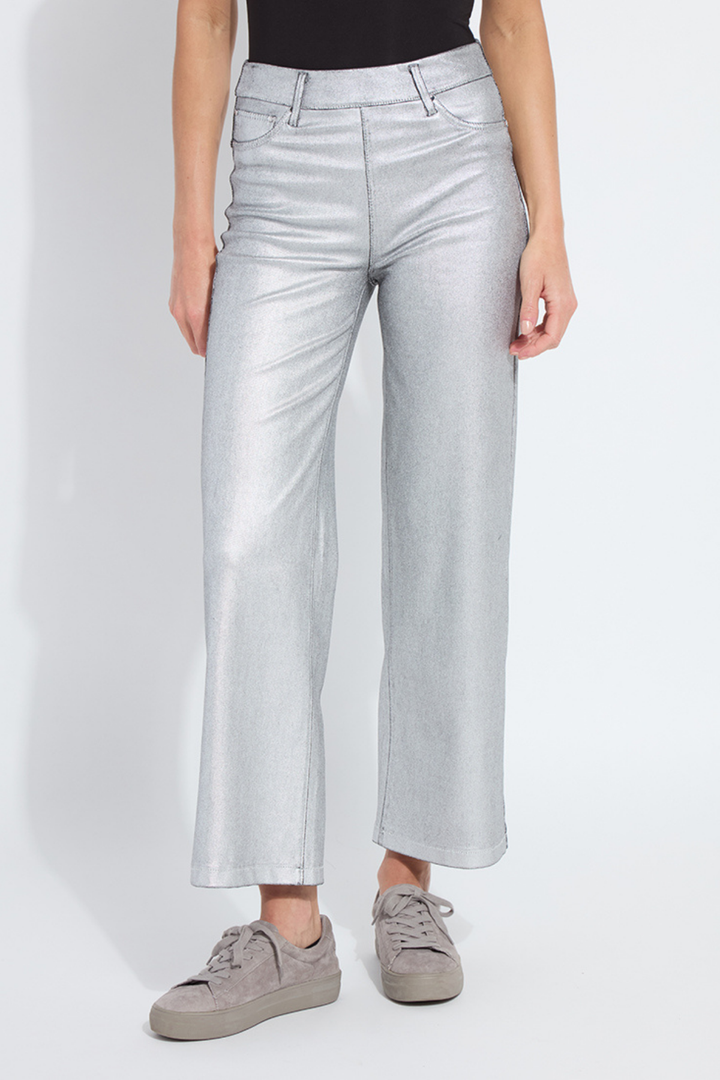 LYSSE | Metallic Coated Denim