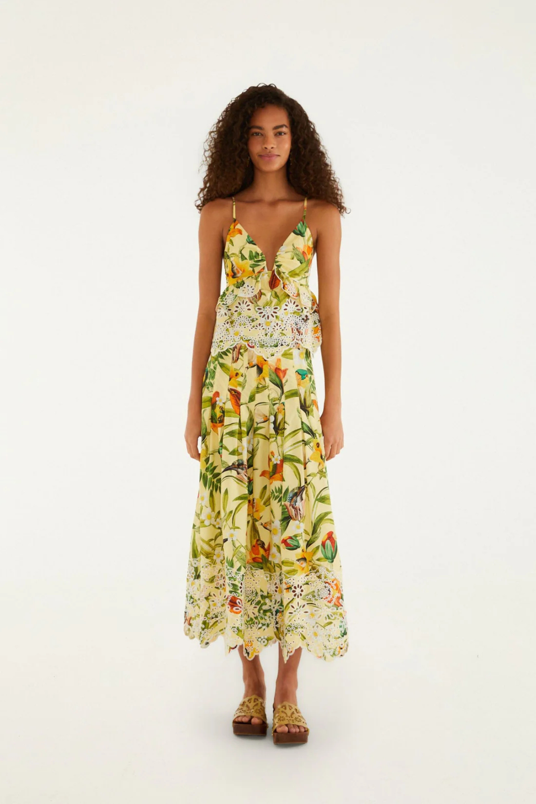 FARM RIO | BRASIL COLLAGE BLOUSE