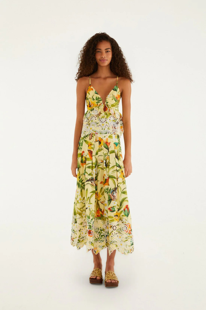 FARM RIO | BRASIL COLLAGE BLOUSE