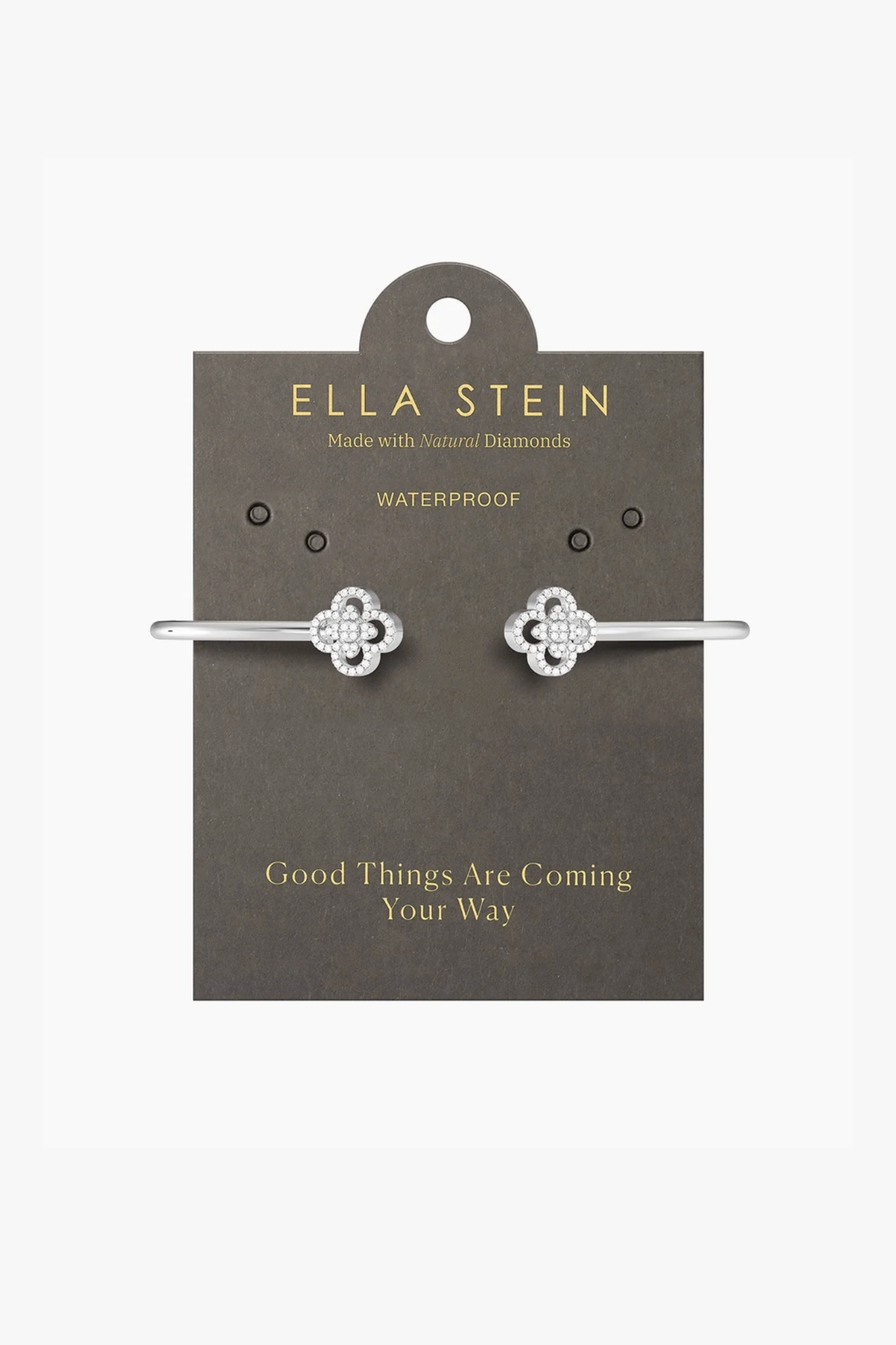 Ella Stein | Wildflower Flexi Cuff Bracelet - Silver