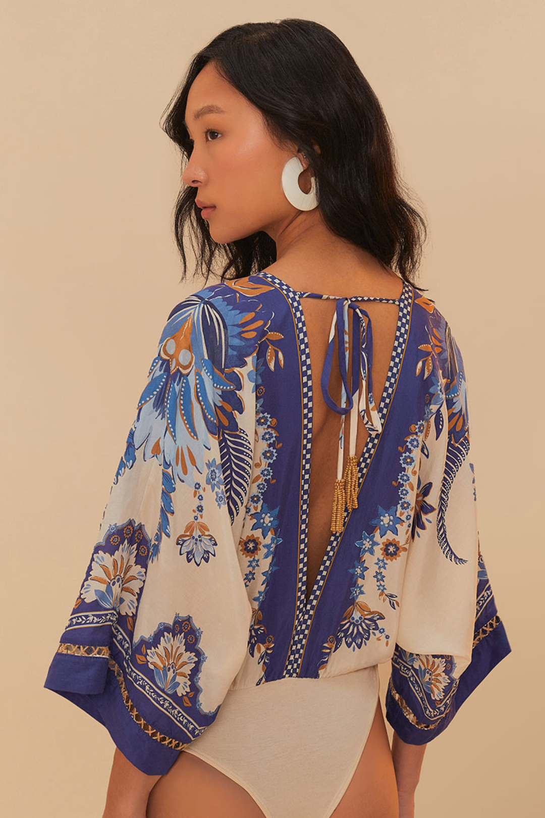 FARM RIO | ANA TAPESTRY BODYSUIT