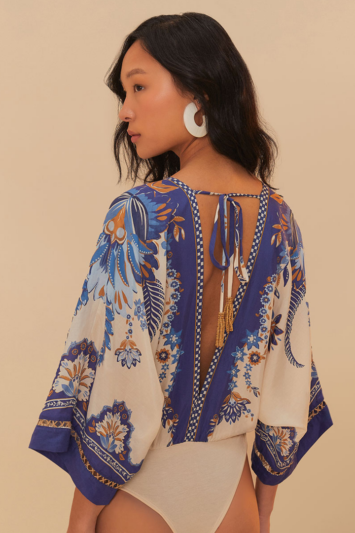 FARM RIO | ANA TAPESTRY BODYSUIT