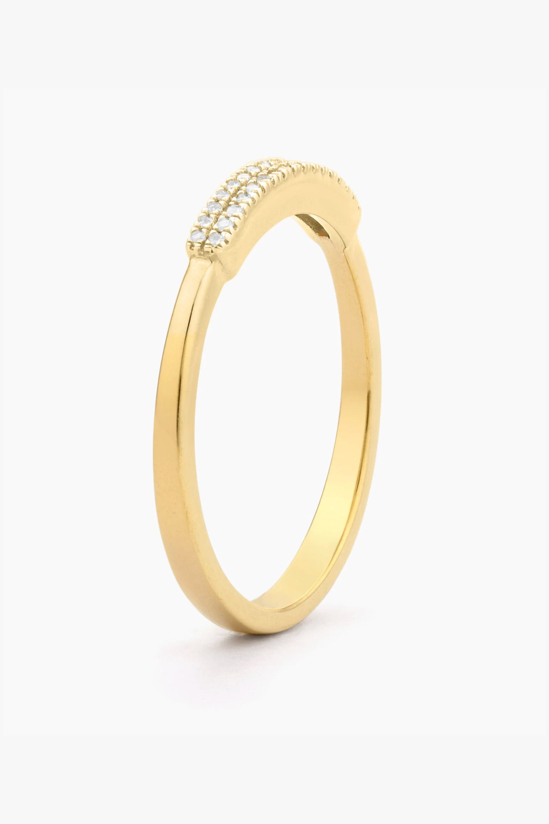 Ella Stein | Bar None Stackable Ring - Gold