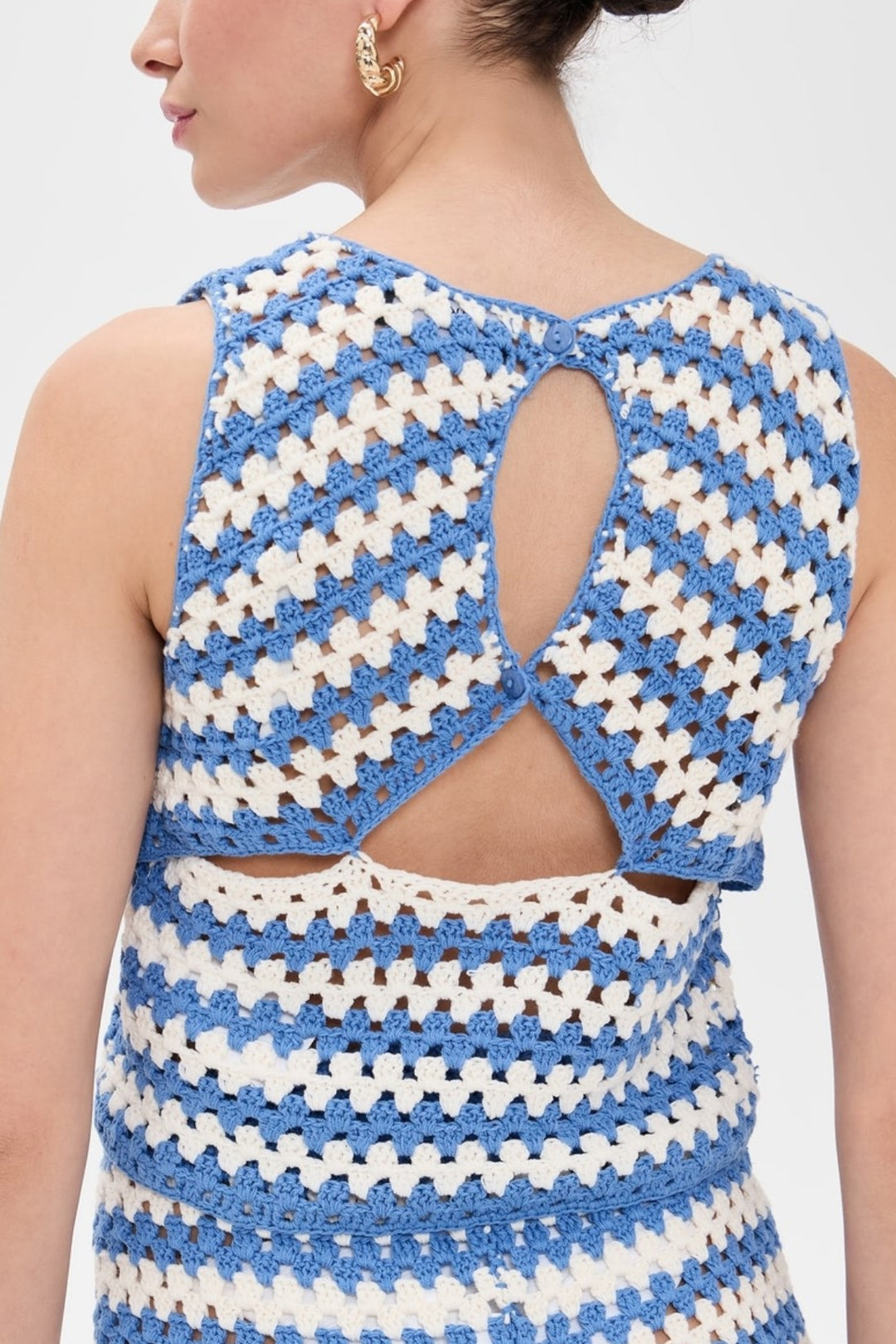 MINKPINK | CALLY CROCHET CROP TOP