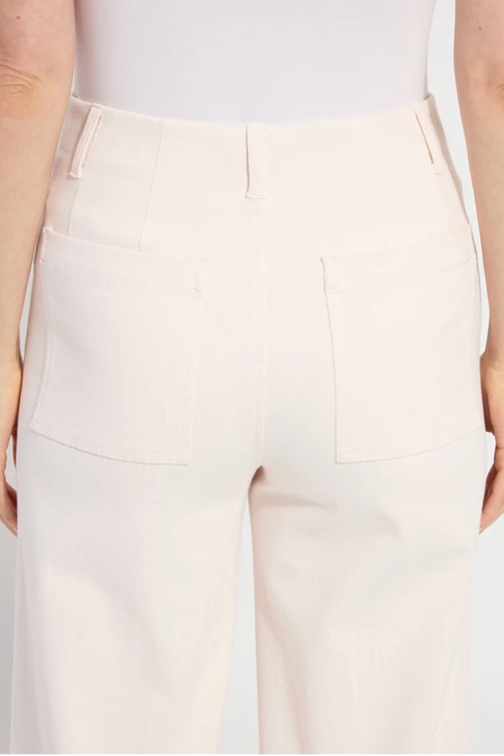 LYSSE | Nova Hi Waist Pintuck Pink Denim