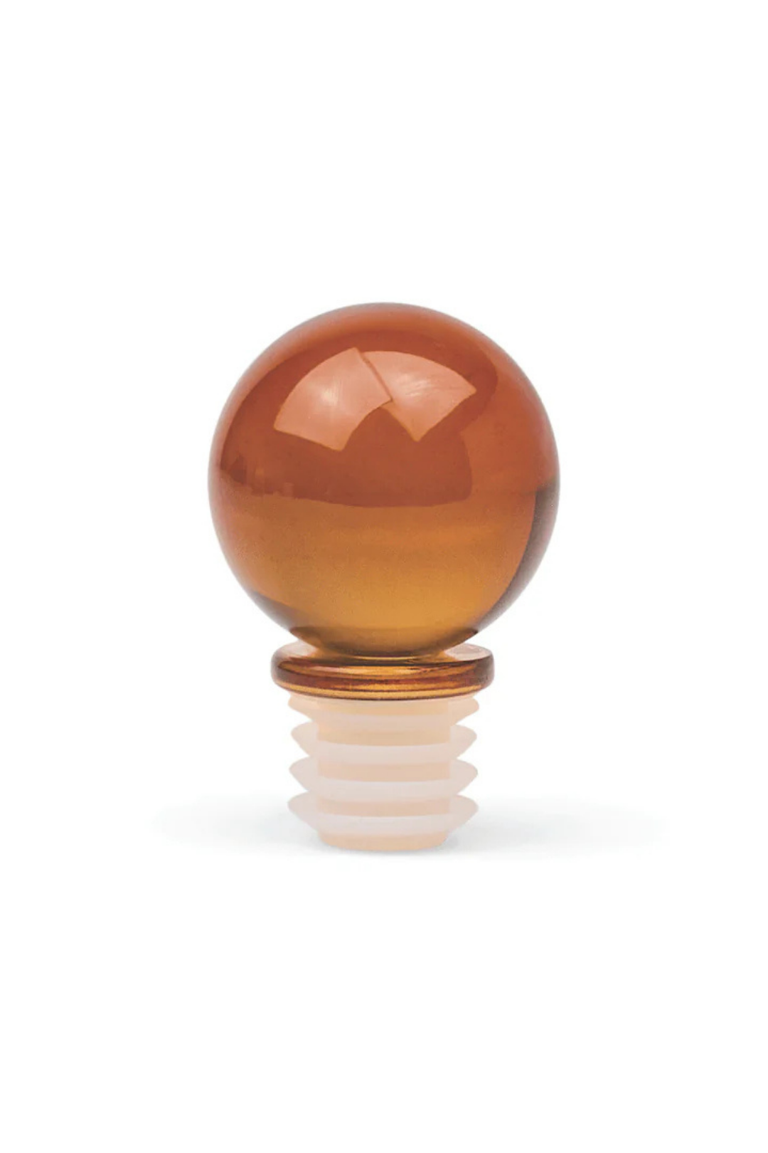 AMBER GLASS STOPPER