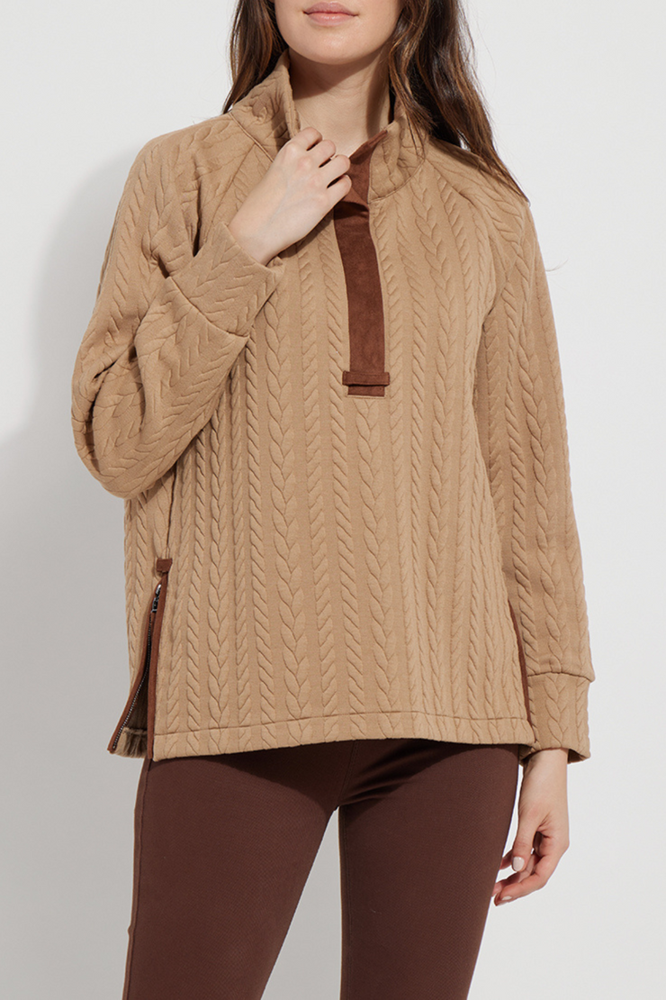LYSSE | Iris Quilted Pullover