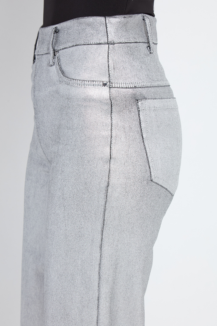 LYSSE | Metallic Coated Denim